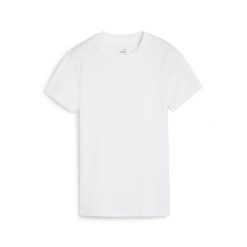 Koszulka damska HER PUMA White. Białe bluzki sportowe damskie Puma, s, bez wzorów, z bawełny, bez ramiączek. Za 186.00 zł.