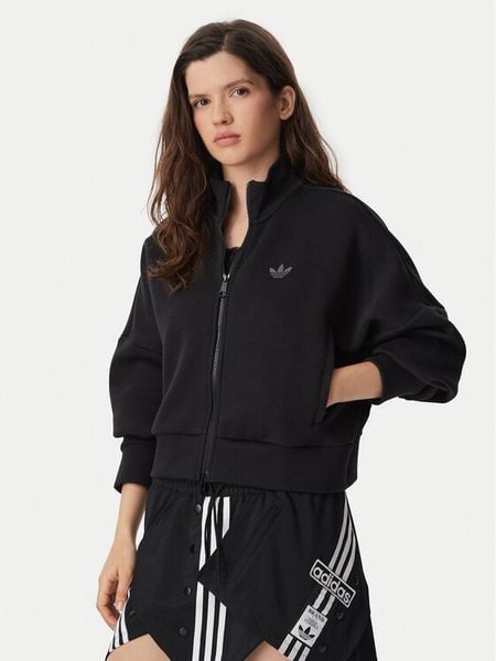 Adidas Bluza Spacer KR9149 Czarny Loose Fit. Czarne bluzy bez kaptura damskie Adidas, xl, z bawełny. Za 269.99 zł.