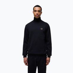 Bluza męska Napapijri B-Badge C. Czarne bluzy bez kaptura męskie Napapijri, m. Za 289.99 zł.