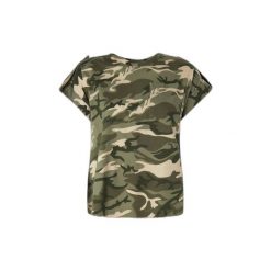 Koszulka damska Pepe Jeans Roigo. Zielone bluzki damskie Pepe Jeans, xs, bez wzorów, z bawełny, bez ramiączek. W wyprzedaży za 127.00 zł.