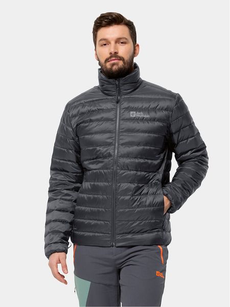 Jack Wolfskin Kurtka puchowa Pilvi Down Jkt 1207701 Czarny Regular Fit. Czarne kurtki outdoor męskie Jack Wolfskin, m, bez wzorów, z puchu, bez kaptura. Za 539.99 zł.
