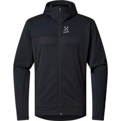 Bluza z kapturem męska Lark Mid Hood. Czarne bluzy z kapturem męskie Haglöfs, m. Za 560.00 zł.