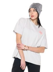 Koszulka na co dzień na siłownię. Szare bluzki sportowe damskie LEONE 1947 APPAREL, s, bez kołnierzyka, bez ramiączek. Za 164.19 zł.