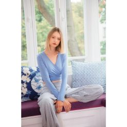 Spodnie haremki do jogi Moonholi Alladin z szerokimi nogawkami. Szare spodnie dresowe damskie MOONHOLI, bez wzorów, sportowe. Za 389.00 zł.