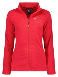 Canadian Peak Kurtka polarowa "Tugeak" w kolorze czerwonym rozmiar: L. Czerwone kurtki damskie Canadian Peak, l, bez wzorów, z materiału, bez kaptura. Za 82.83 zł.