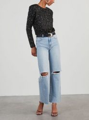 Milan Kiss Bluzka w kolorze czarnym rozmiar: S. Czarne bluzki damskie Milan Kiss, s, bez wzorów, bez kołnierzyka, bez ramiączek. Za 126.45 zł.