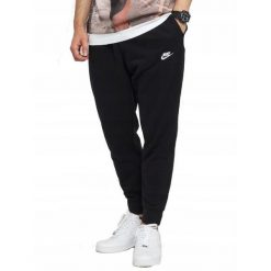 Spodnie sportowe męskie Nike dresowe. Czarne spodnie sportowe męskie Nike, z dresówki. Za 269.00 zł.