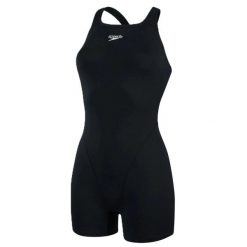 Kostium kąpielowy z nogawkami Speedo Essentials END+. Czarne stroje jednoczęściowe damskie Speedo, m, bez wzorów. Za 300.27 zł.