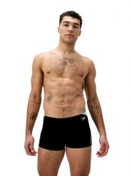 Speedo Kąpielówki "Hyperboom Splice" w kolorze czarnym rozmiar: 6. Czarne kąpielówki męskie Speedo, bez wzorów. Za 109.95 zł.