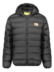 Geographical Norway Kurtka pikowana "Avalanche" w kolorze czarnym rozmiar: L. Czarne kurtki męskie Geographical Norway, l, bez wzorów, bez kaptura. Za 165.17 zł.