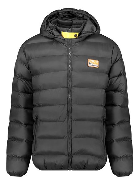 Geographical Norway Kurtka pikowana "Avalanche" w kolorze czarnym rozmiar: S. Czarne kurtki męskie Geographical Norway, s, bez wzorów, bez kaptura. Za 142.84 zł.