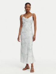 Guess Sukienka koktajlowa W6GK94 W2266 Niebieski jasny Slim Fit. Niebieskie sukienki damskie Guess, xl, z aplikacjami, z wiskozy, wizytowe, bez kołnierzyka, bez ramiączek. Za 614.99 zł.