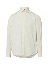 Nils Sundström koszula casual Mężczyźni Modern Fit Bawełna biały, L. Białe koszule męskie Nils Sundström, l, bez wzorów, z bawełny, bez kołnierzyka, bez ramiączek. Za 119.95 zł.