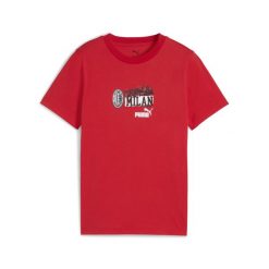 Młodzieżowa koszulka AC Milan ftblNRGY PUMA For All Time Red Black. Czarna bluzki damskie Puma, l, bez wzorów, z gumy, młodzieżowe, bez kołnierzyka, bez ramiączek. Za 109.00 zł.