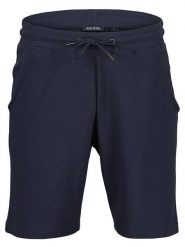 Blue Seven Szorty dresowe w kolorze granatowym rozmiar: XL. Niebieskie szorty męskie Blue Seven, z dresówki, bez kołnierzyka. Za 85.95 zł.