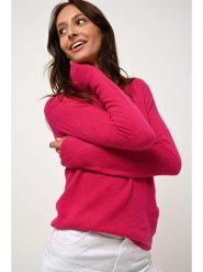 AUTHENTIC CASHMERE Kaszmirowy sweter "Epéna" w kolorze różowym rozmiar: L. Różowe swetry klasyczne damskie AUTHENTIC CASHMERE, l, z kaszmiru, bez kołnierzyka. Za 347.99 zł.