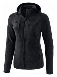 Erima Kurtka polarowa w kolorze czarnym rozmiar: 38. Czarne kurtki damskie Erima, bez wzorów, z materiału, bez kaptura. Za 161.45 zł.