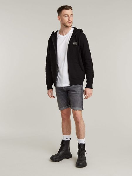 G-Star Szorty dżinsowe w kolorze szarym rozmiar: W32. Szare szorty męskie G-Star, z jeansu, bez kołnierzyka. Za 174.84 zł.