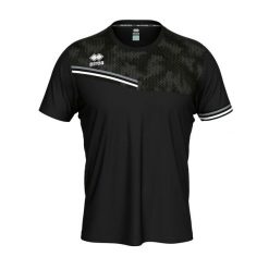 T-Shirt Errea Evan T-Shirt Mc Ad Dorośli. Czarne t-shirty męskie ERREA, s, bez wzorów, z materiału, bez kołnierzyka. Za 195.00 zł.