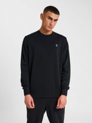 Bluza Hummel Pulse. Czarne bluzy bez kaptura męskie HUMMEL, m, z bawełny. Za 172.65 zł.