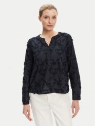 Tatuum Bluzka Relia T2501.044 Biały Regular Fit. Białe bluzki damskie Tatuum, bez wzorów, z bawełny, bez ramiączek. Za 159.99 zł.