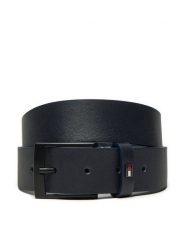 Tommy Hilfiger Pasek Męski Adan 3.5 Ext AM0AM13014 Granatowy. Niebieskie paski męskie Tommy Hilfiger, bez wzorów, ze skóry. Za 139.99 zł.