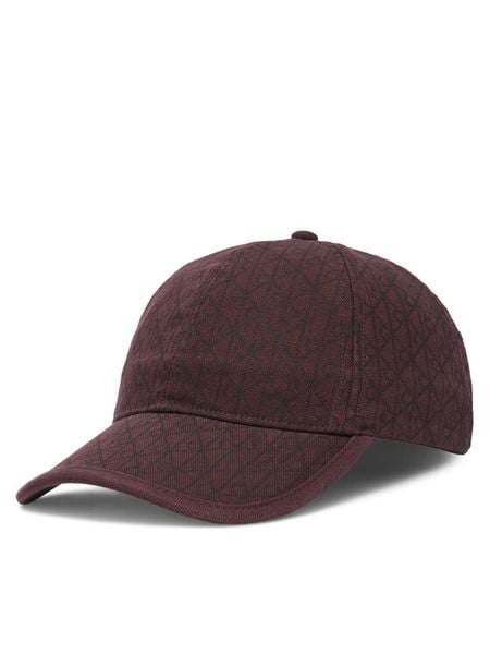 Calvin Klein Czapka z daszkiem Emblem Print W Leather Patch Cap LV04F5036G Bordowy. Czerwone czapki z daszkiem damskie CALVIN KLEIN, bez wzorów, z bawełny. Za 189.99 zł.