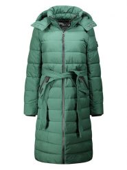 Canadian Peak Płaszcz zimowy "Cabimeak" w kolorze zielonym rozmiar: XXL. Zielone płaszcze damskie Canadian Peak, na zimę, xxl, bez wzorów, z puchu. Za 353.27 zł.