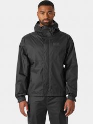Płaszcz Przeciwdeszczowy Męski Helly Hansen Loke 2.0. Czarne płaszcze męskie Helly Hansen, m, bez wzorów, z poliamidu. Za 559.00 zł.