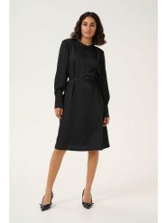 Kaffe Sukienka "Bonita" w kolorze czarnym rozmiar: 40. Czarne sukienki damskie Kaffe, bez wzorów, z tkaniny, bez kołnierzyka, bez ramiączek, midi. Za 158.95 zł.