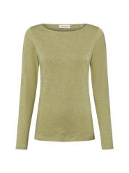 Marc O'Polo koszulka z długim rękawem Kobiety Bawełna zielony, S. Zielone t-shirty damskie Marc O´Polo, s, bez wzorów, z bawełny, bez kołnierzyka. Za 169.95 zł.