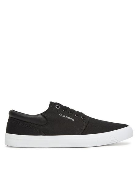 Quiksilver Tenisówki ZEKE-02 Czarny. Czarne trampki i tenisówki męskie Quiksilver, bez wzorów, z materiału, bez zapięcia. Za 129.99 zł.