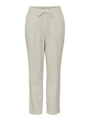 Vero Moda Spodnie "Jesmilo" w kolorze kremowym rozmiar: M. Brązowe spodnie materiałowe damskie Vero Moda, bez wzorów, z materiału, klasyczne. Za 79.03 zł.