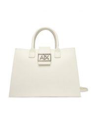 Armani Exchange Torebka XW000305 AF12039 U0011 Écru. Białe torebki klasyczne damskie Armani Exchange, bez wzorów, ze skóry, bez dodatków. Za 759.99 zł.
