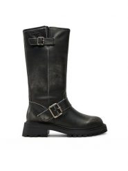 Pepe Jeans Botki PLS50566 Czarny. Czarne botki damskie Pepe Jeans, z jeansu, bez obcasa, na płaskiej podeszwie, bez zapięcia. Za 779.99 zł.