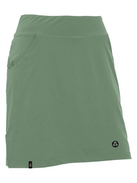 Maul Sport Spódnica funkcyjna "Tilburg II" w kolorze zielonym rozmiar: 50. Zielone spódniczki damskie Maul Sport, s, bez wzorów, z materiału, sportowe, proste. Za 145.95 zł.