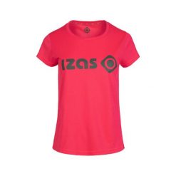 Koszulka damska CREUS W BIG LOGO. Czerwone t-shirty damskie IZAS, bez wzorów, bez kołnierzyka. W wyprzedaży za 121.70 zł.