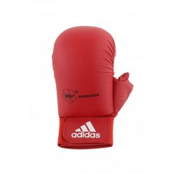 Rękawiczki bez palców z TH adidas WKF. Czerwone rękawiczki damskie Adidas, bez wzorów. Za 169.50 zł.