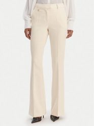 Fracomina Spodnie materiałowe FR26SVA004W42901 Écru Regular Fit. Spodnie materiałowe damskie Fracomina, bez wzorów, z materiału. Za 489.99 zł.