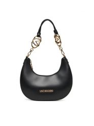 LOVE MOSCHINO Torebka JC4048PP1NLF0000 Czarny. Czarne torebki klasyczne damskie Love Moschino, bez wzorów, ze skóry, bez dodatków. Za 749.99 zł.