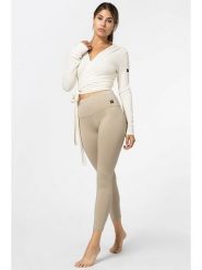 Super.natural Koszulka "Cosy" w kolorze białym rozmiar: XL. Białe bluzki damskie Super.natural, xl, bez wzorów, z wełny, bez kołnierzyka, bez ramiączek. Za 173.99 zł.