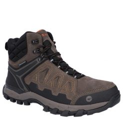 Buty trekkingowe Hi-Tec CHESTNUT ORANGE V LITE EXPLORER WP WODOODPORNE. Brązowe buty trekkingowe męskie Hi-tec, bez zapięcia. W wyprzedaży za 358.00 zł.