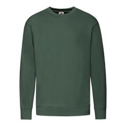 Lekka Bluza Rozpinana Unisex Dla Dorosłych. Czarne bluzy sportowe damskie Fruit of the Loom, l, bez wzorów, z bawełny, bez ramiączek, długie, z kapturem. Za 80.99 zł.