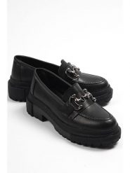 Trendyol Mokasyny w kolorze czarnym rozmiar: 39. Czarne mokasyny damskie Trendyol. Za 87.19 zł.
