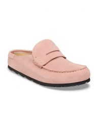 Birkenstock Skórzane mokasyny "Naples Wrapped" w kolorze jasnoróżowym rozmiar: 41. Różowe mokasyny damskie Birkenstock, ze skóry. Za 559.95 zł.