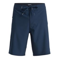 Spodenki boardshort dla Mężczyzn SURFSILK KAIMANA 20" Czarny. Niebieskie szorty męskie Quiksilver, bez wzorów, z elastanu. Za 229.99 zł.