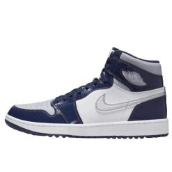 Air Jordan 1 High Golf Midnight Navy. Niebieskie golfy damskie Jordan, bez wzorów, ze skóry, bez ramiączek. Za 1,590.42 zł.