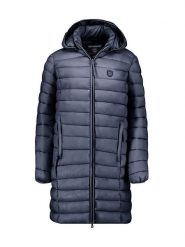 Canadian Peak Płaszcz pikowany "Akitaleak" w kolorze granatowym rozmiar: S. Niebieskie płaszcze damskie Canadian Peak, s, bez wzorów. Za 130.99 zł.