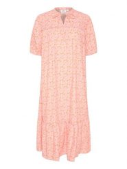 SAINT TROPEZ Sukienka w kolorze jasnoróżowym rozmiar: M. Różowe sukienki damskie Saint Tropez, na co dzień, m, bez wzorów, z bawełny, bez kołnierzyka, bez ramiączek, maxi, proste. Za 193.70 zł.