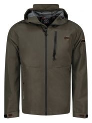 Geographical Norway Kurtka przejściowa "Barcilly" w kolorze khaki rozmiar: XL. Brązowe kurtki męskie Geographical Norway, xl, bez wzorów, bez kaptura. Za 173.29 zł.